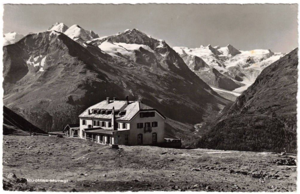 Ansichtskarten: St. Moritz - Standseilbahn Muottas Muragl – Gebraucht aus Binningen von Mountainrider