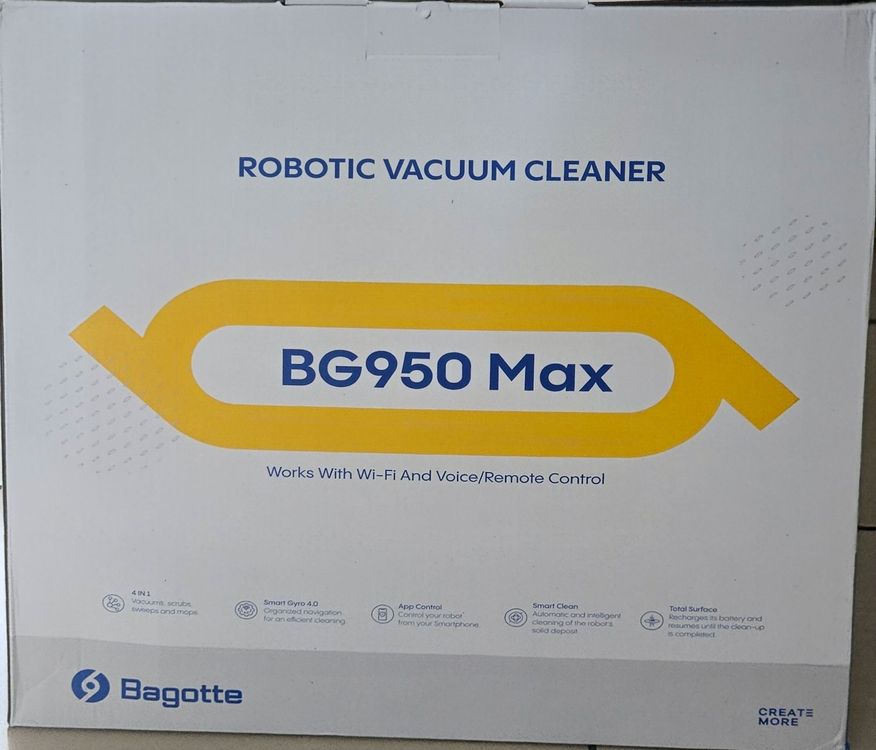 Extensilo Akku passend für Bagotte BL509 Saugroboter (3200 mAh, 14,4 V, Li-Ion) Staubsauger-Akku