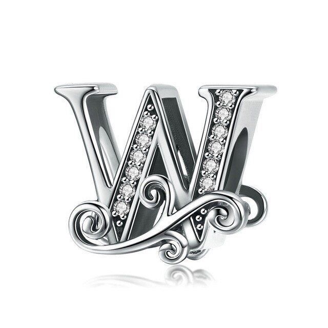 Ciondoli: Charm Anhänger Buchstabe "W" – Nuovo e nell'imballaggio originale da Rütihof venduto da FALKENKOENIG_SCHMUCK