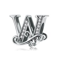 Charm Anhänger Buchstabe "W"