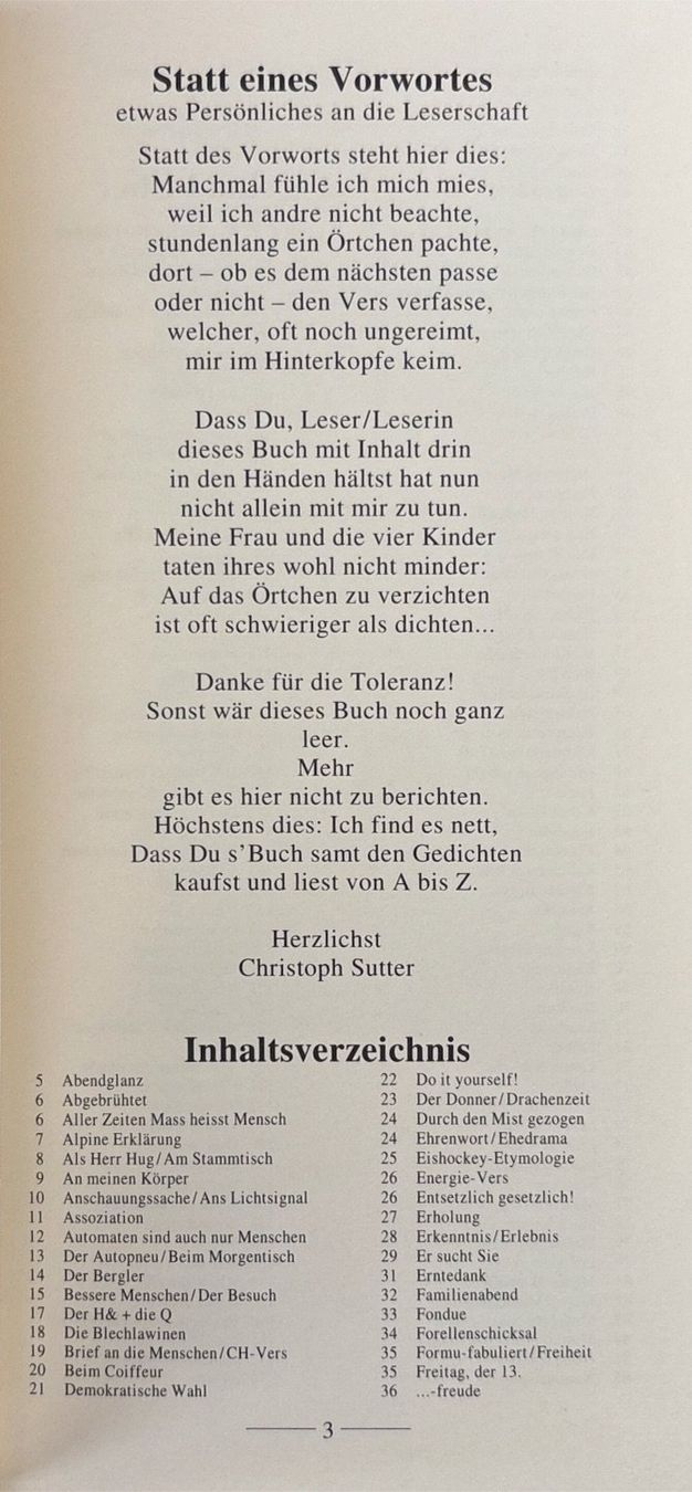 Libri: Christoph Sutter, Der H & die Kuh – Nuovo (secondo la descrizione) da Sarnen venduto da Livres 5