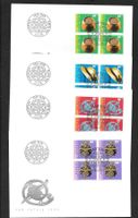 4 FDC Pro Patria 1995 Serie Viererblöcke ET Bern 16.5.1995
