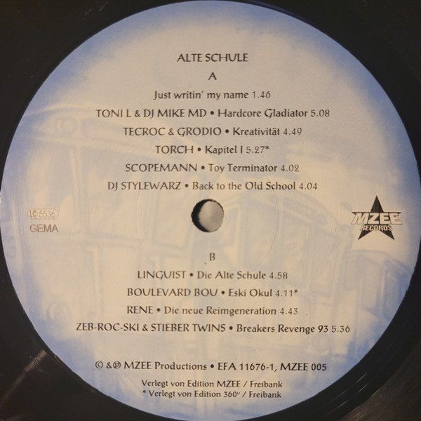 Schallplatten: Various ‎– Alte Schule LP – Gebraucht aus Genève von yoww123 2