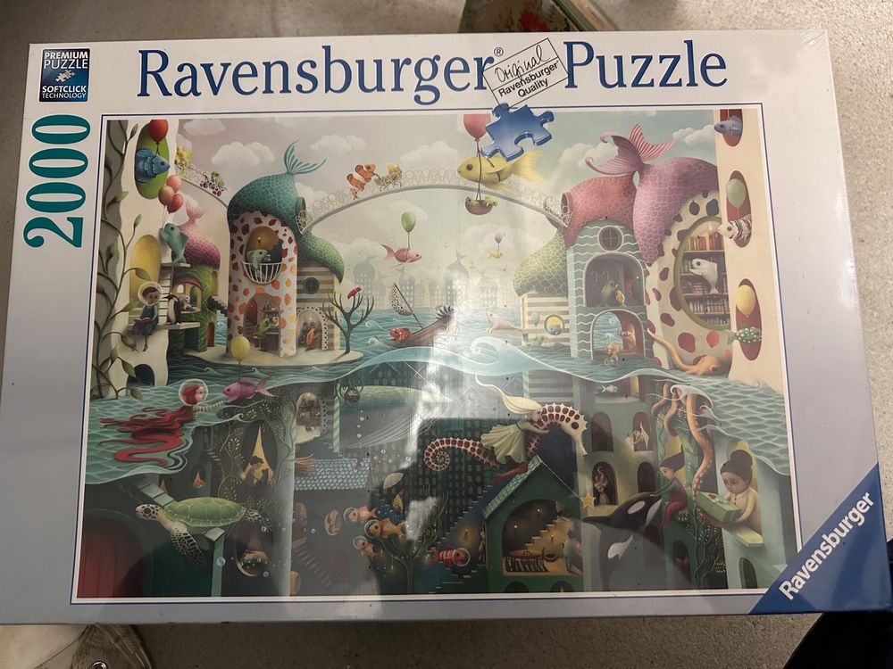 Puzzle Verrückte Welt – 2000 Teile Wimmelbild Für Erwachsene, 68x97 Cm