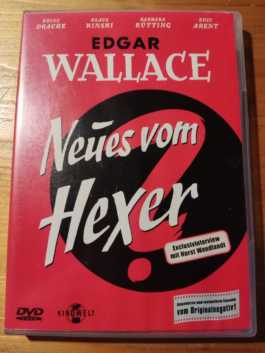 Alle DVDs: Edgar Wallace - Neues vom Hexer (DVD) – Gebraucht aus Oberembrach von giu_7ksd