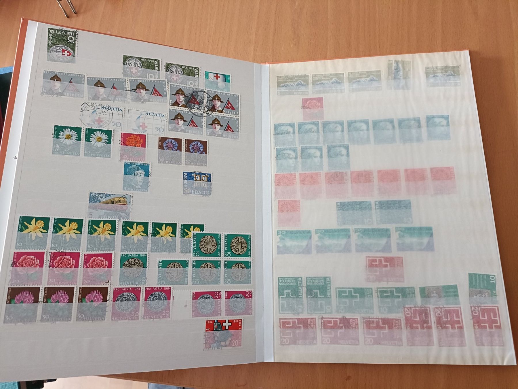 Alben: Briefmarken Sammlung – Gebraucht aus Luzern von tristan696 3