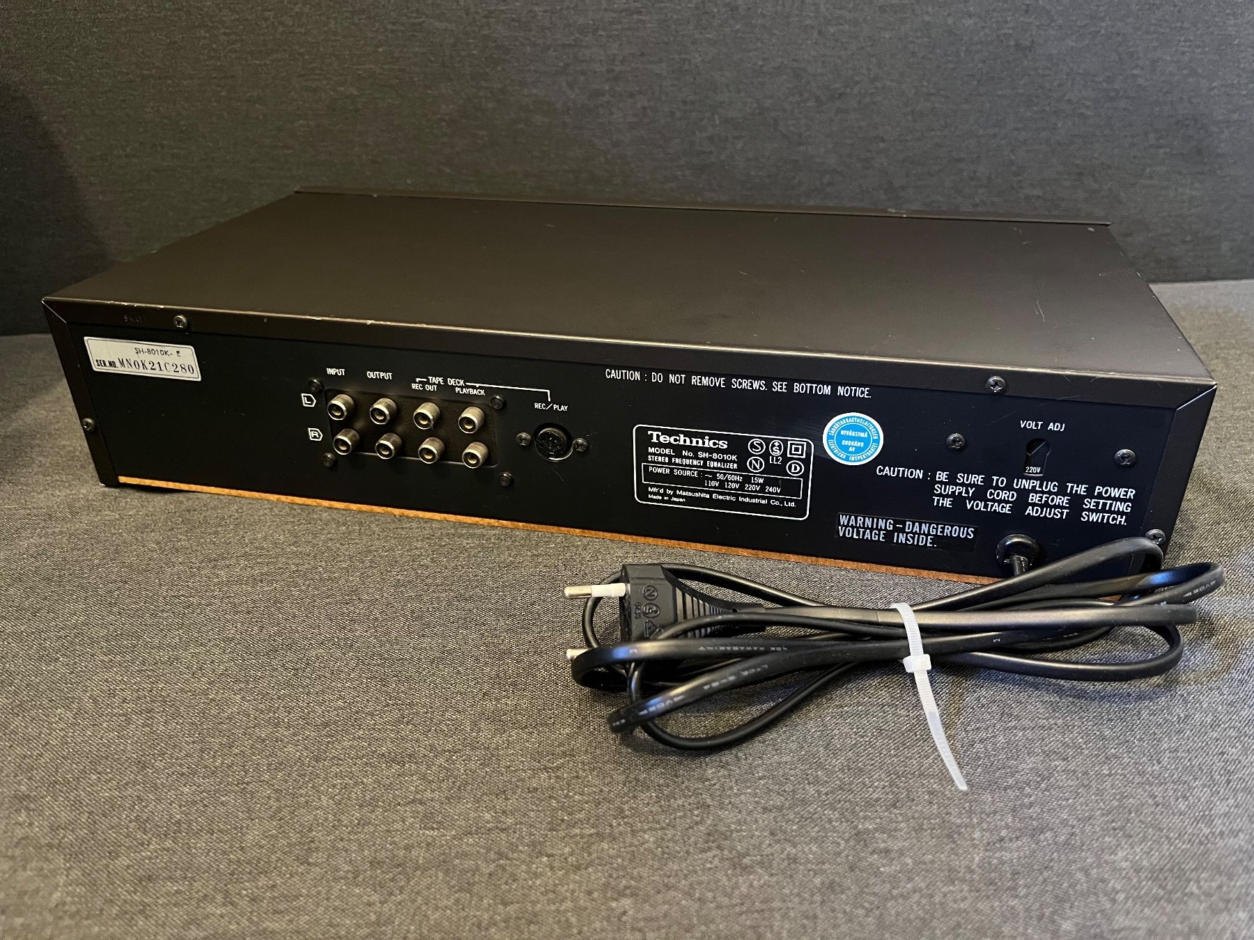 Technics Equalizer: Technics Stereo Equalizer SH-8010K – Defekt aus Combremont-le-Petit von tim_57gl 4
