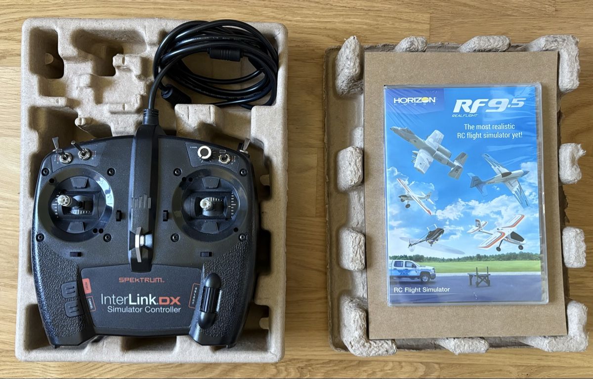Spektrum Telecomandi: Spektrum InterLink DX Simulator Controller – Usato da Utzenstorf venduto da wing55 1