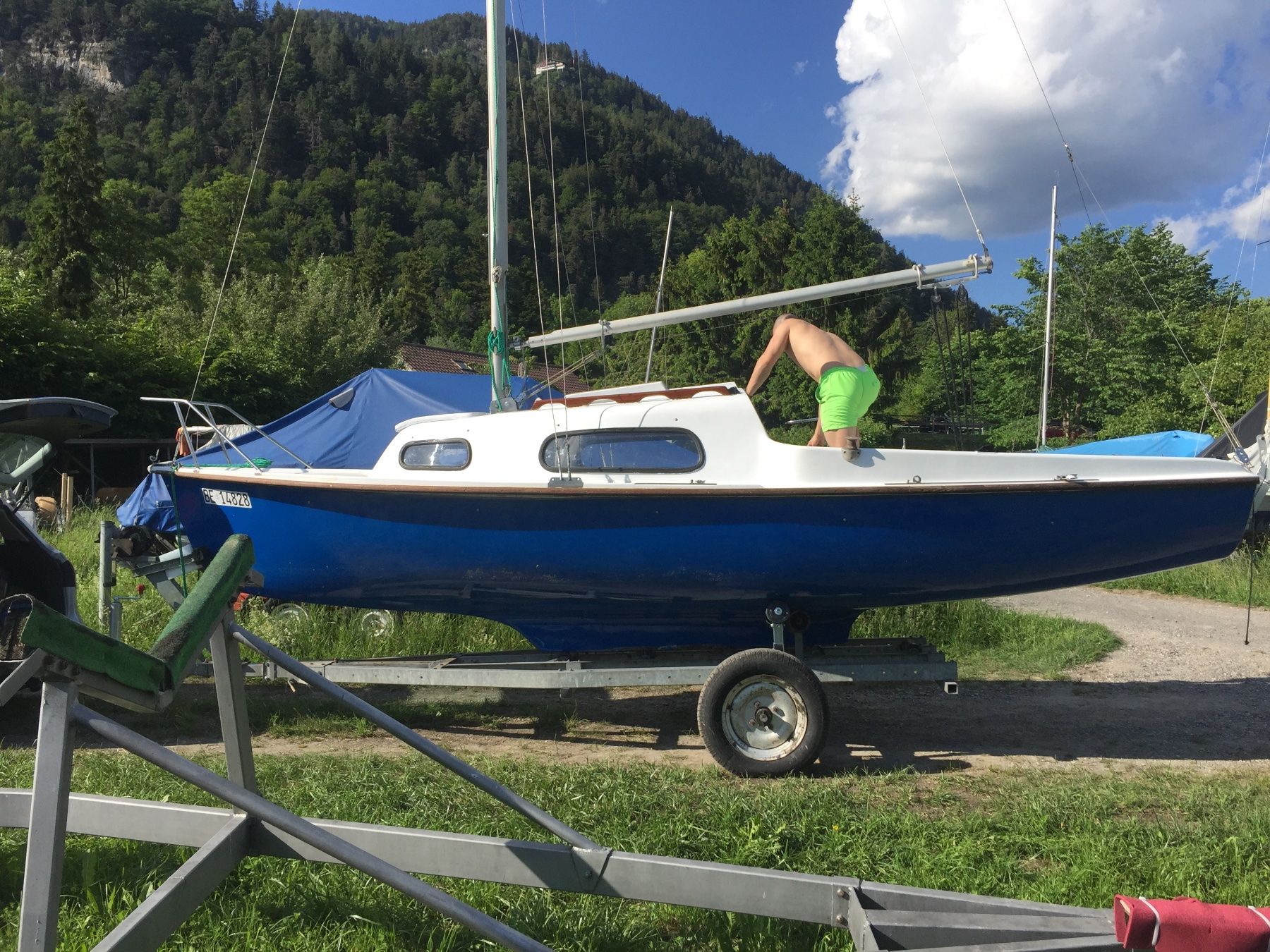 Staempfli Barche: Schweizer Segelkreuzer Stämpfli Rafale 600 – Usato da Meikirch venduto da Stone019 7