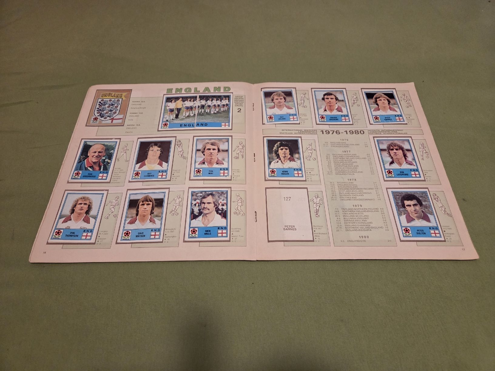 Panini Album: Panini Album EM 1980 – Usato da Embrach venduto da MamaSantos 3