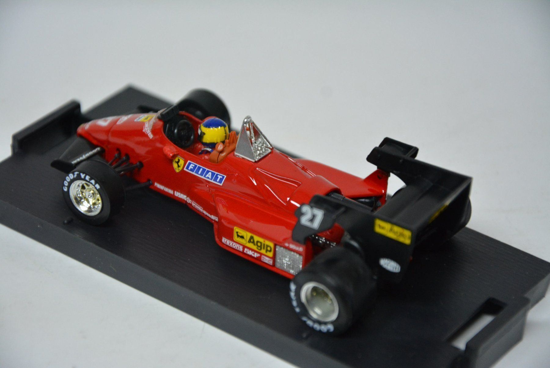 Ferrari Modellini d'auto: Ferrari 126 C4 , G.P. Belgio 1984 , 1:43 – Nuovo e nell'imballaggio originale da Goldach venduto da Feivel9 8