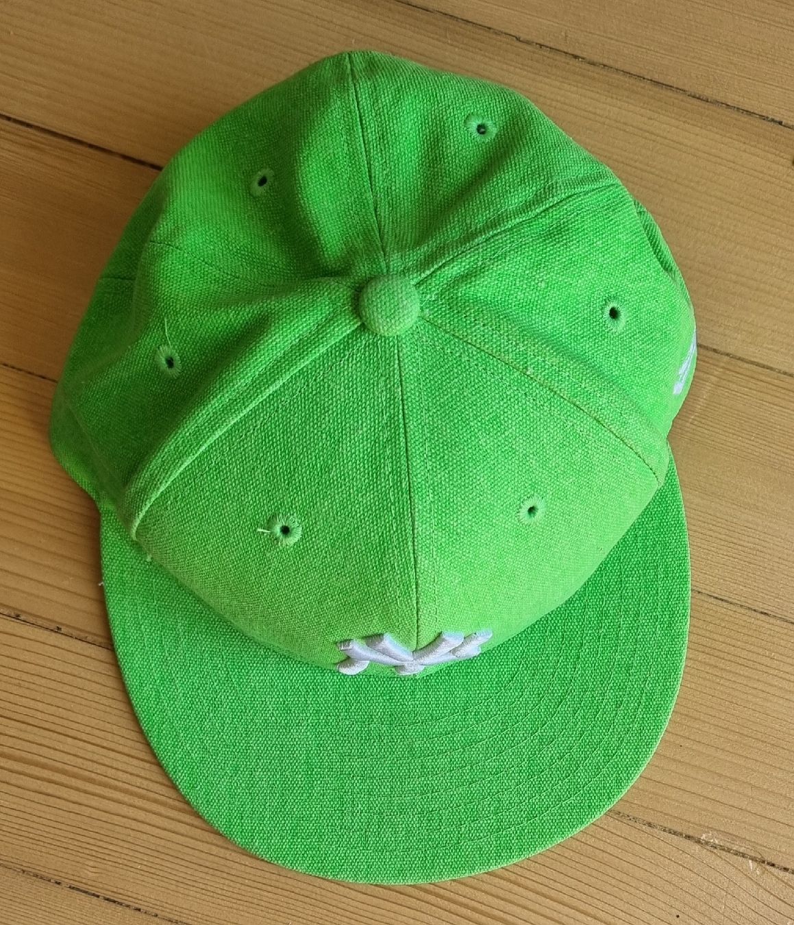 New Era Copricapi, berretti & cappellini: New Era 59fifty Cap MLB Basic N.Y. grün/weiss – Usato da Champlan venduto da acr_kkd5 2