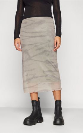 Noisy May Mesh Pencil Skirt