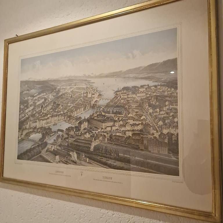 Foto & Immagini: Zürich Altstadt  Jahr 1850  – Usato da Minusio venduto da inf_vjq8