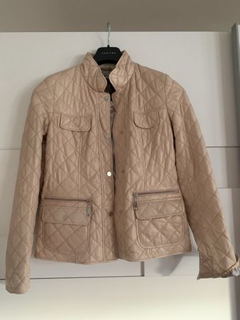 Lammleder rosa jacke