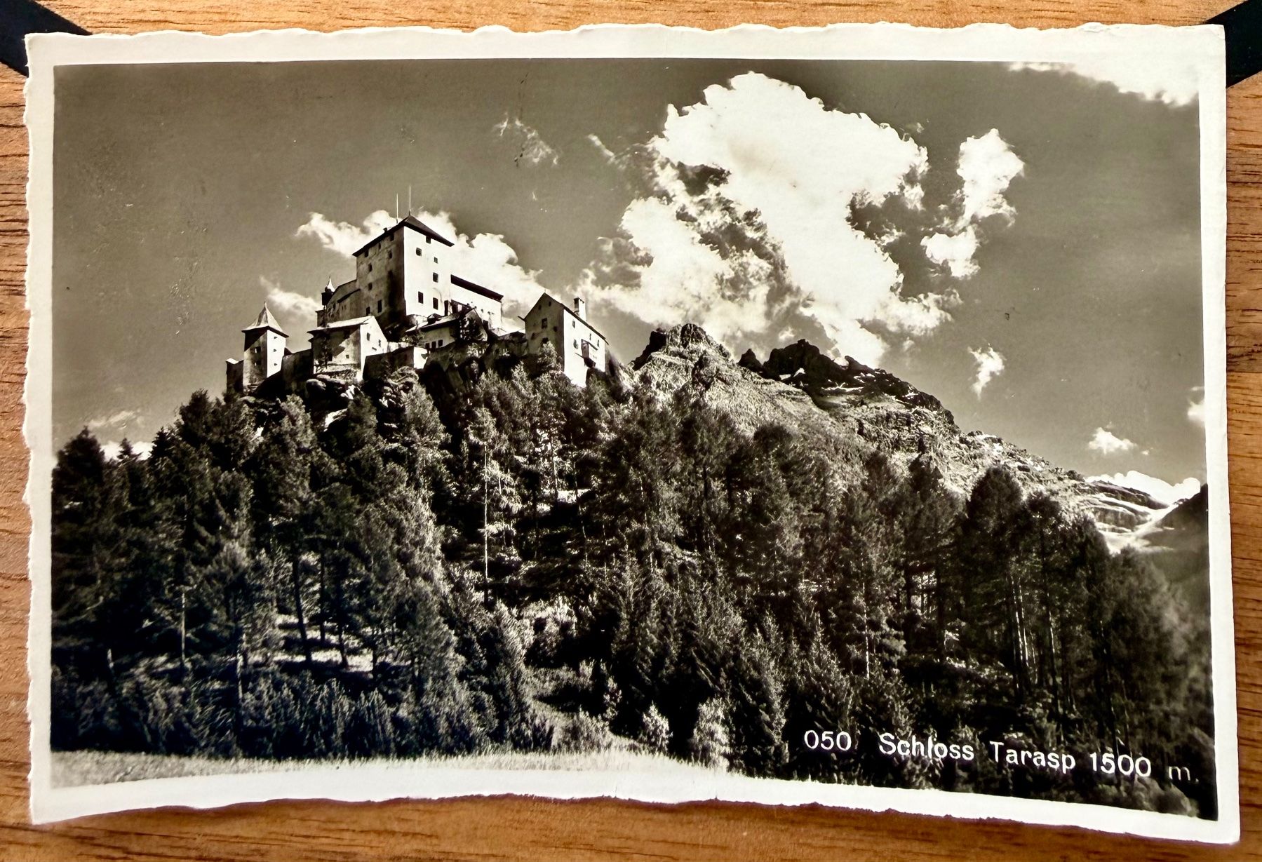 Ansichtskarten: Tarasp - Schloss 1939 – Gebraucht aus Lutry von Ediego