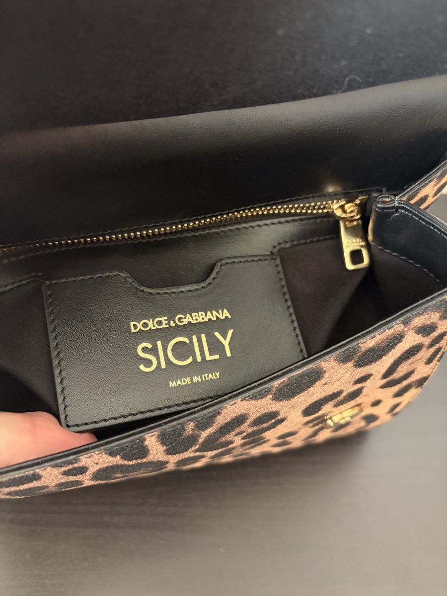 Dolce & Gabbana Borse da donna: Dolce&Gabbana Sicily bag in leopard print – Nuovo (secondo la descrizione) da Dübendorf venduto da fra_h2bp 5