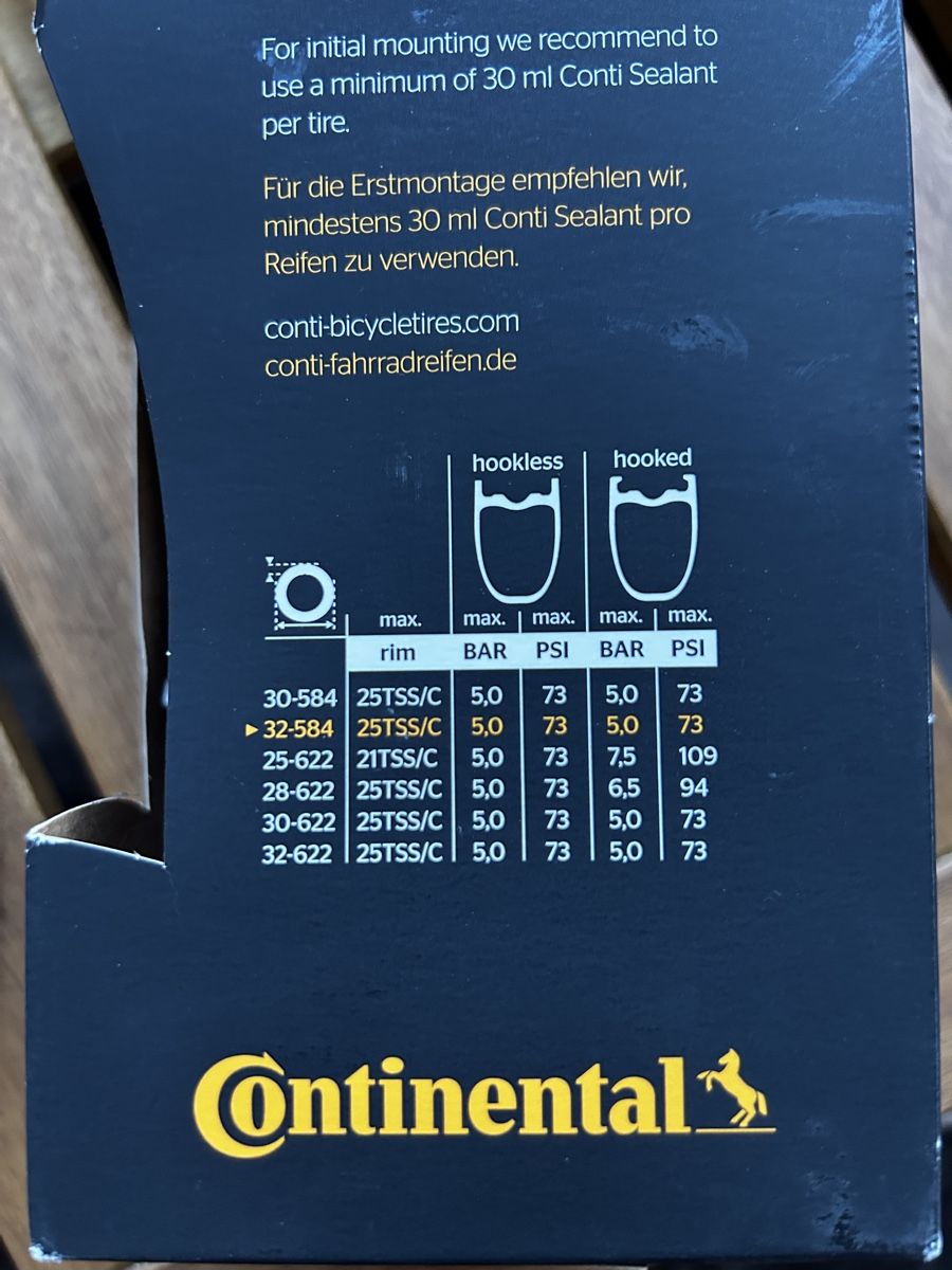 Continental Pezzi di ricambio: Continental GP 5000 S TR 27.5 – Nuovo e nell'imballaggio originale da Zürich venduto da durafa 3