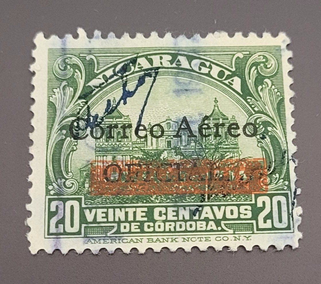 Tutti i francobolli: Nicaragua 1936 briefmarke – Usato da St Gallen venduto da Stampsalshobby