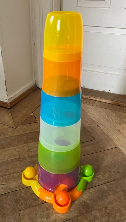 The Learning Journey Stapelbecher – 7-teiliges Set, Bunt, Für Kinder Ab 12 Monaten, Fördert Motorik & Größenverständnis