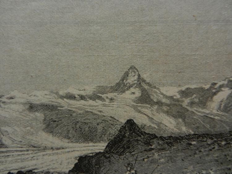 Incisioni: Aussicht vom Gornergrat bei Zermatt – Usato da Risch venduto da Rischli15 9