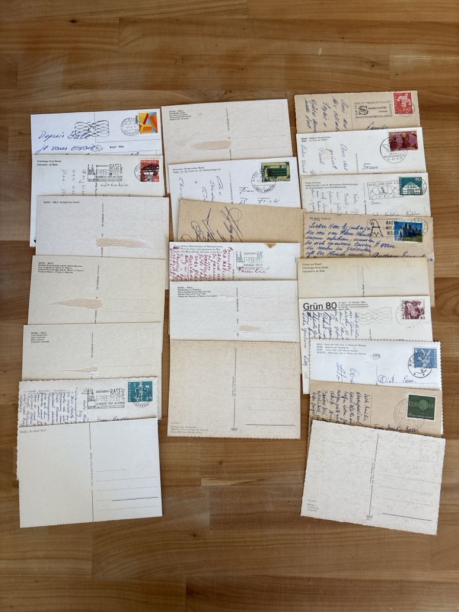 Cartoline postali: AK von Basel – Usato da Rümlang venduto da Brieftaube1 1