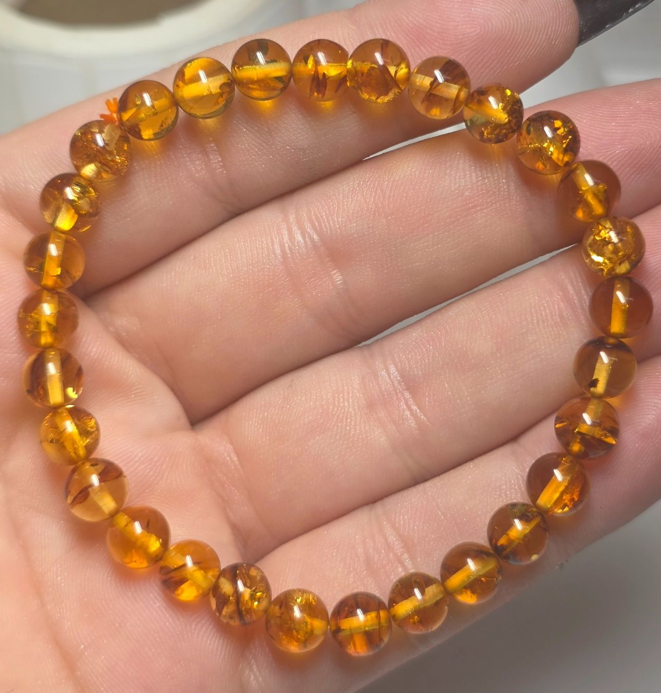 Minerali & Pietre curative: Bernstein Armband A – Nuovo e nell'imballaggio originale da Matzingen venduto da Shay_Crystalz