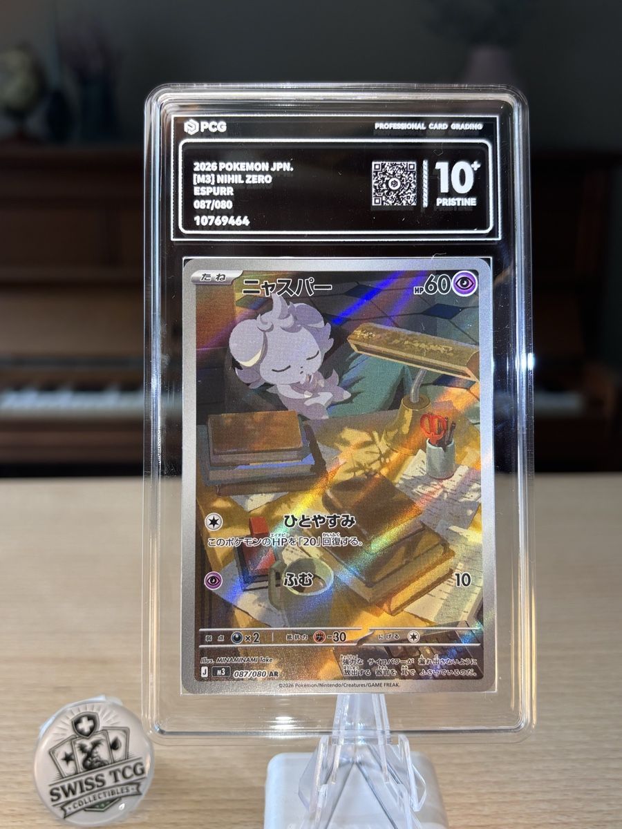 Pokémon Carte collezionabili: Pokemon Espurr 087/080 AR Graded 10+ – Nuovo (secondo la descrizione) da Liebefeld venduto da Swiss-TCG