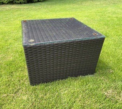 Sessel: Gartensessel / Lounge  / Rattansessel mit Beistelltisch – Gebraucht aus Unterentfelden von Space463 5