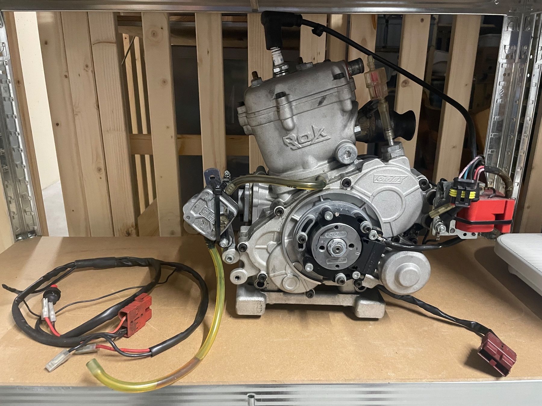 Karts: Vortex ROK Motor mit Auspuff – D'occasion à Jona par rolffehr 1