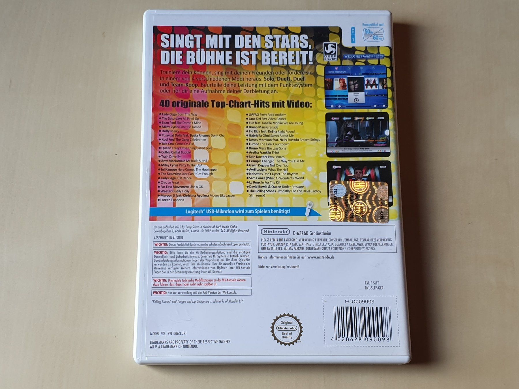Nintendo Spiele: Let's Sing – Gebraucht aus Stansstad von collectorsshop 2