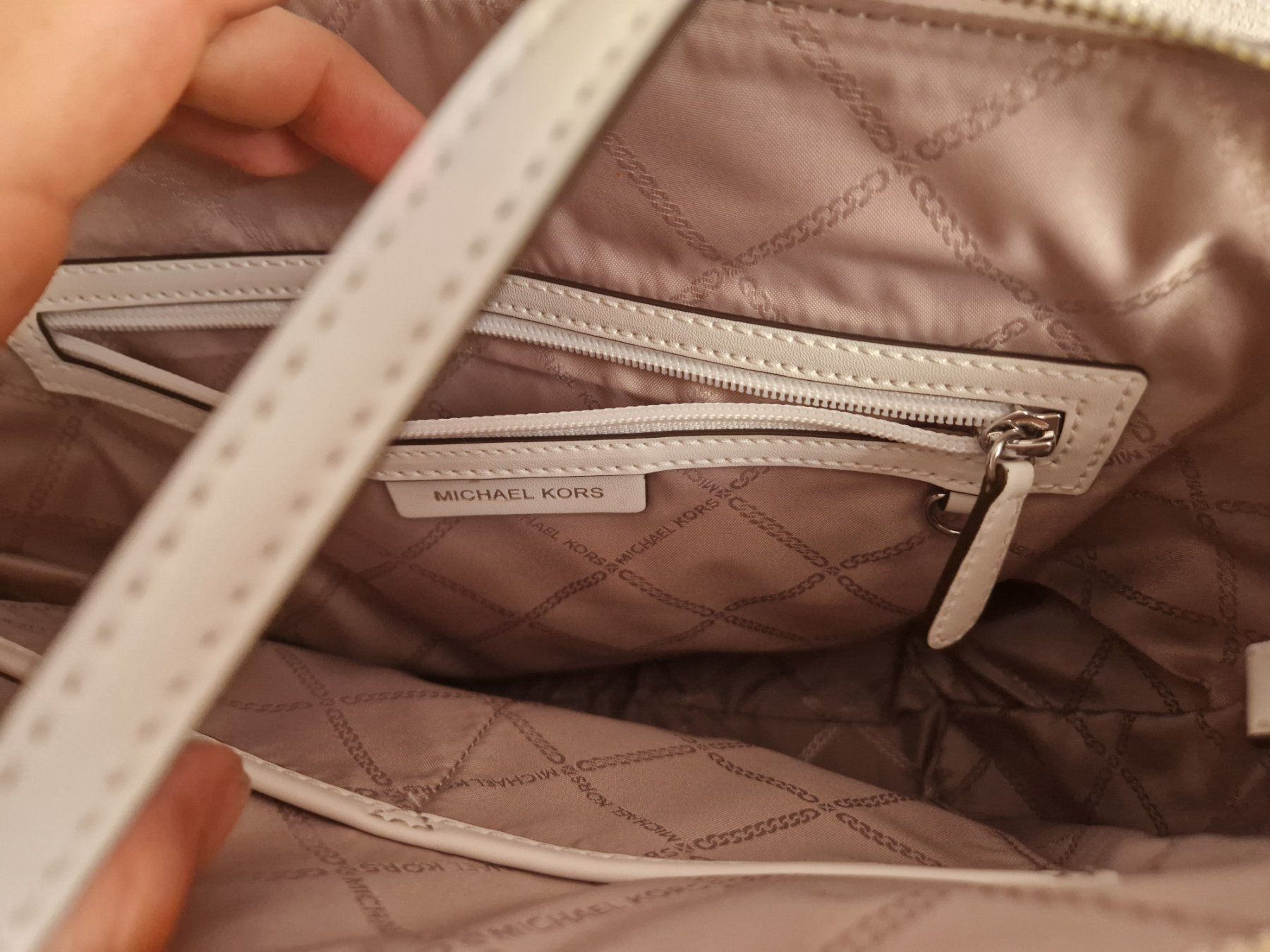 Michael Kors Borse da donna: Sac Michael Kors blanc authentique neuf – Usato da Missy venduto da valentine17 6