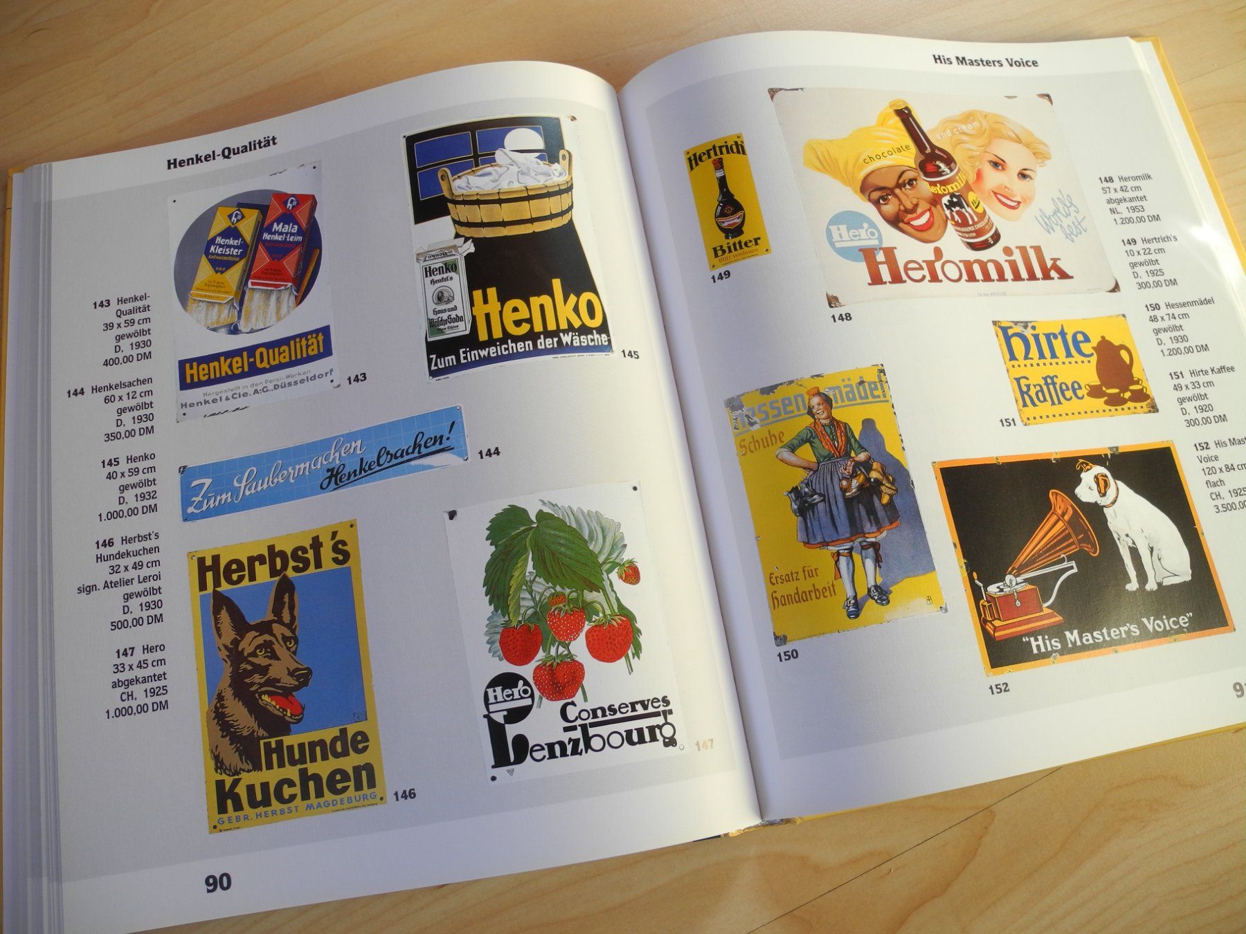 Insegne: GROSSES EMAILSCHILDER BUCH – Usato da Reinach AG venduto da Huckleberrysix 1
