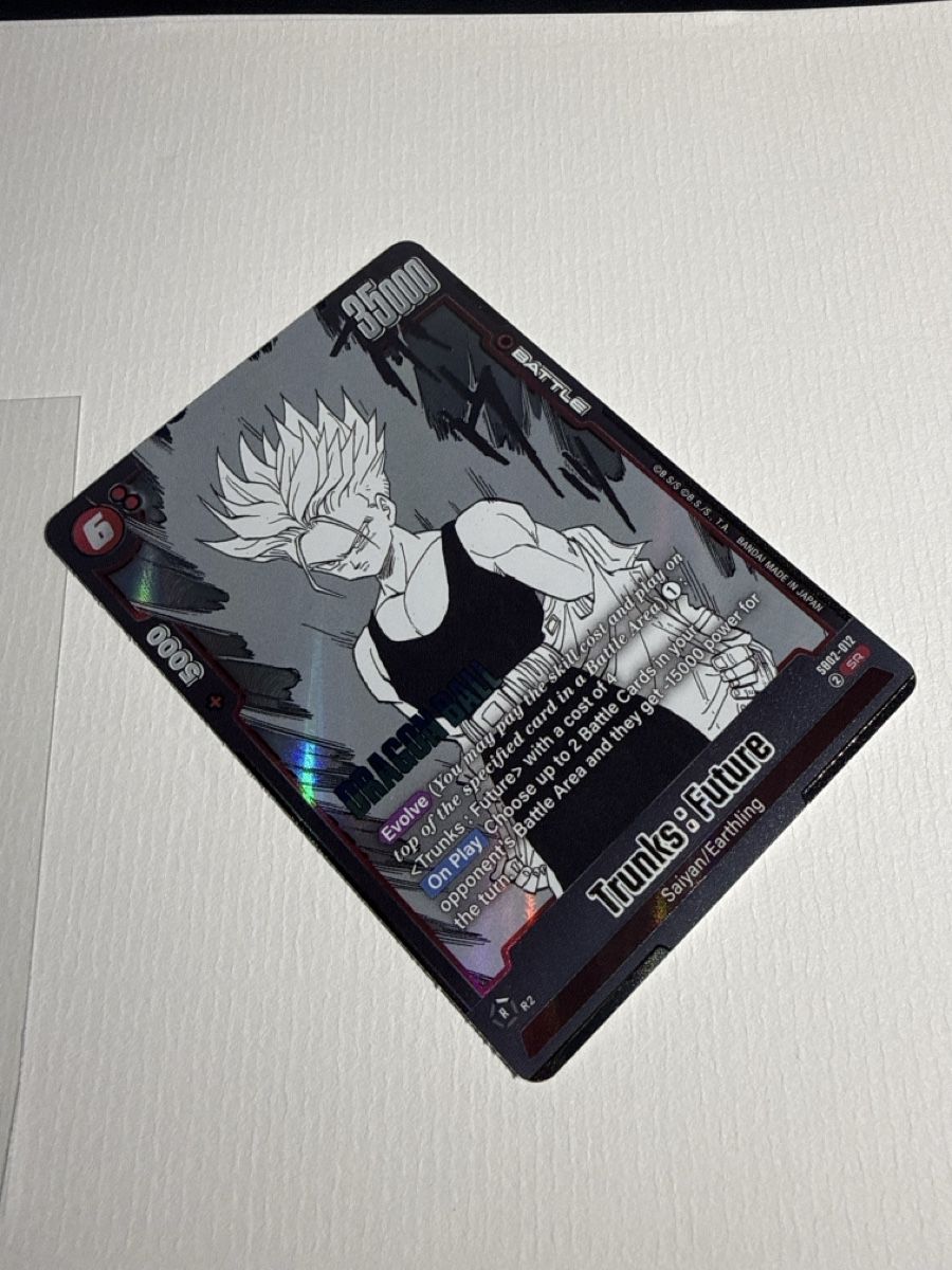 Bandai Carte collezionabili: Trunks Future SB02-012 DragonBall – Nuovo (secondo la descrizione) da Dübendorf venduto da godpack 1