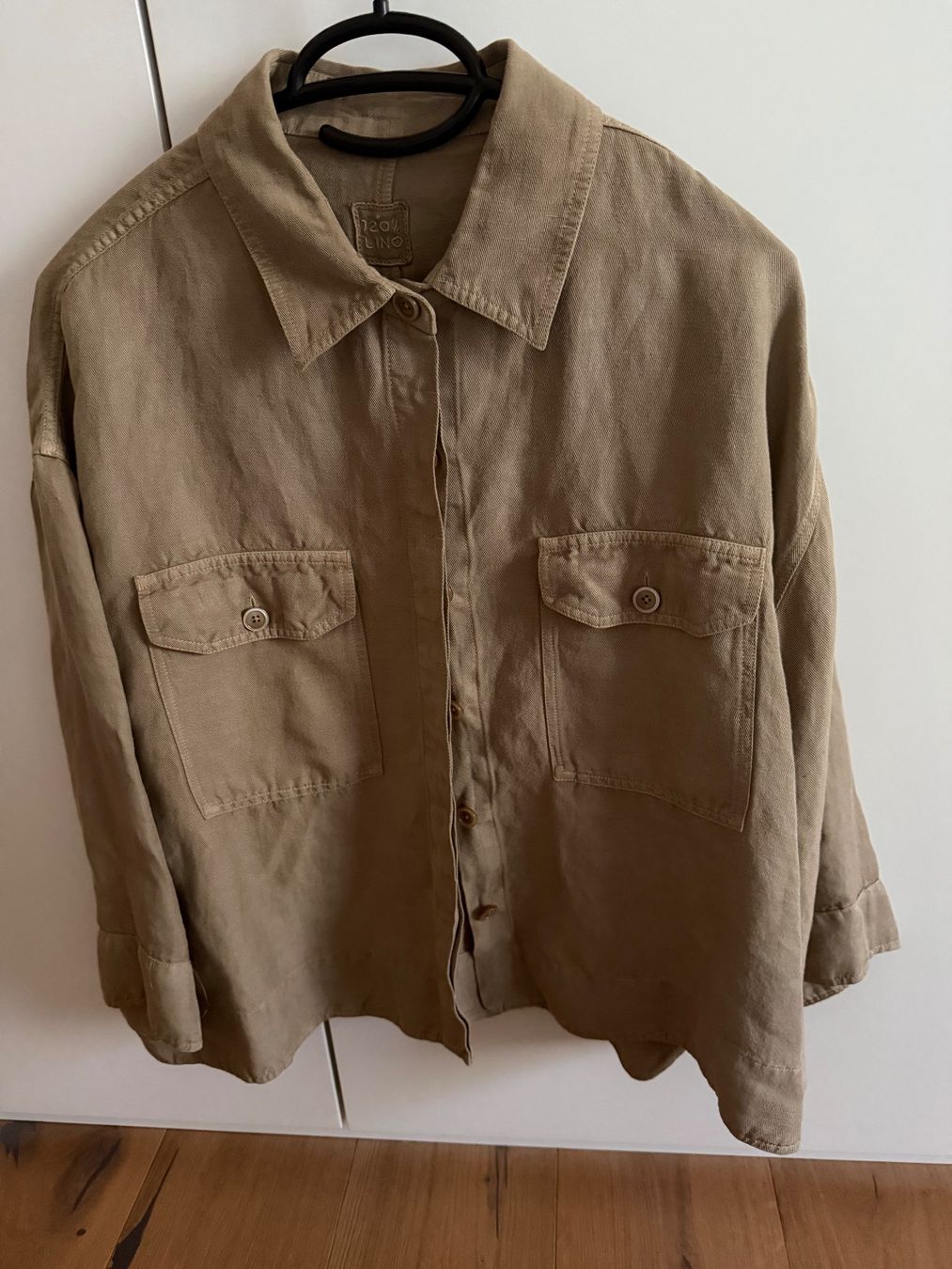 Jacken: Jacke, 120 Lino, Grösse S, beige/hellbraun – Neu (gemäss Beschreibung) aus Lungern von Blauhausfrau