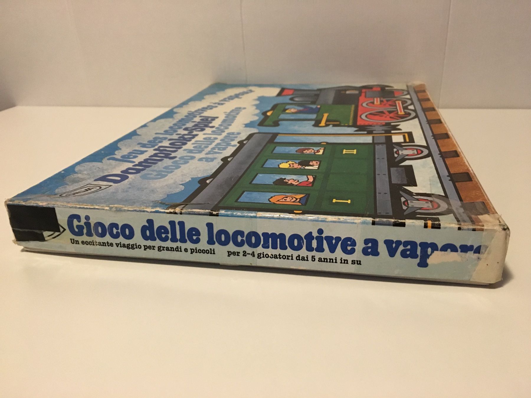 Giochi: Dampfloki-Spiel - SILVA - 1989 – Usato da Andwil SG venduto da Rainboli 1