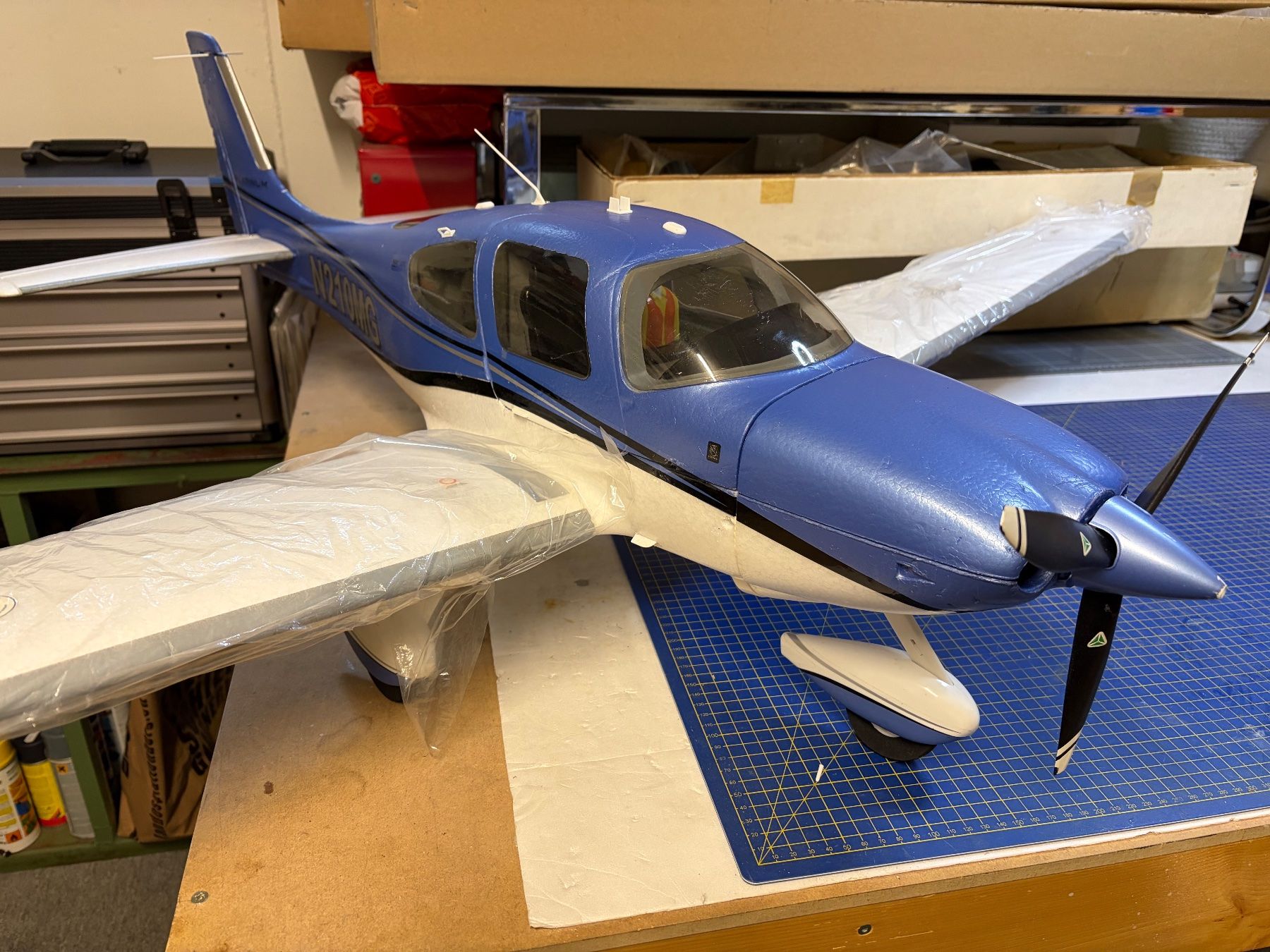 E-Flite Modellismo RC: Horizont Hobby E-Flite Cirrus SR22T 1.5m – Nuovo (secondo la descrizione) da Glattbrugg venduto da Olio7 6