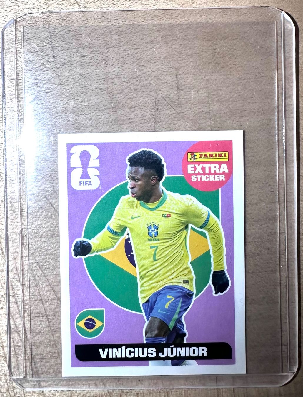 Panini FIFA WM 2026 Extra Sticker: Vinícius Júnior! (Nuovo (secondo la ...
