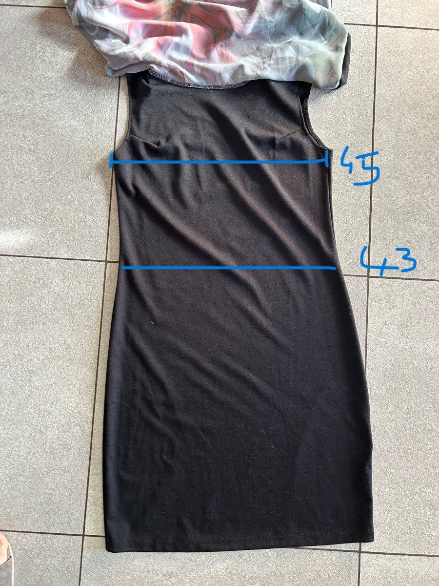 Vestiti: robe élégante de mi-saison fleur noir Gr. 40 – Nuovo (secondo la descrizione) da Arbedo venduto da nadia1973 4