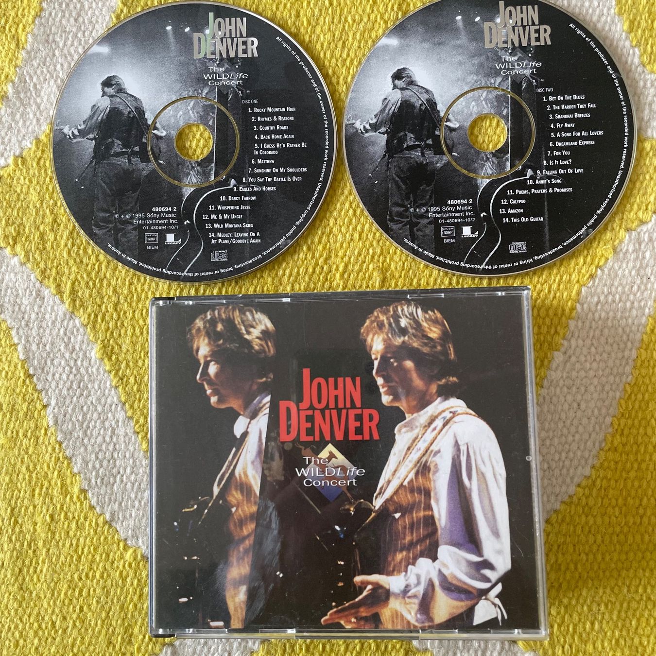CDs: JOHN DENVER-2CD THE WILDLIFE CONCERT – Gebraucht aus Rorschacherberg von CD-Roli