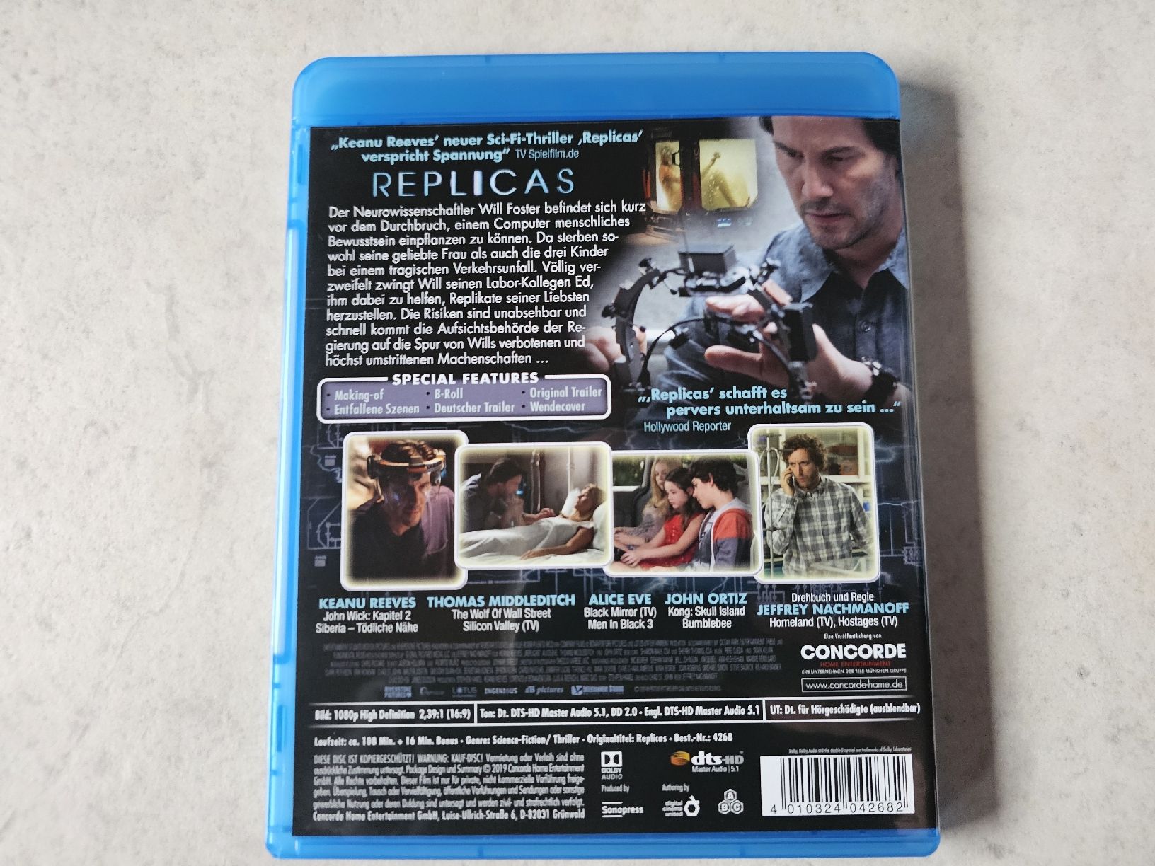 Tutti i DVDs: Replicas  -  Bis dass der Tod sie vereint  /  Bluray – Usato da Schneisingen venduto da backstore24 1