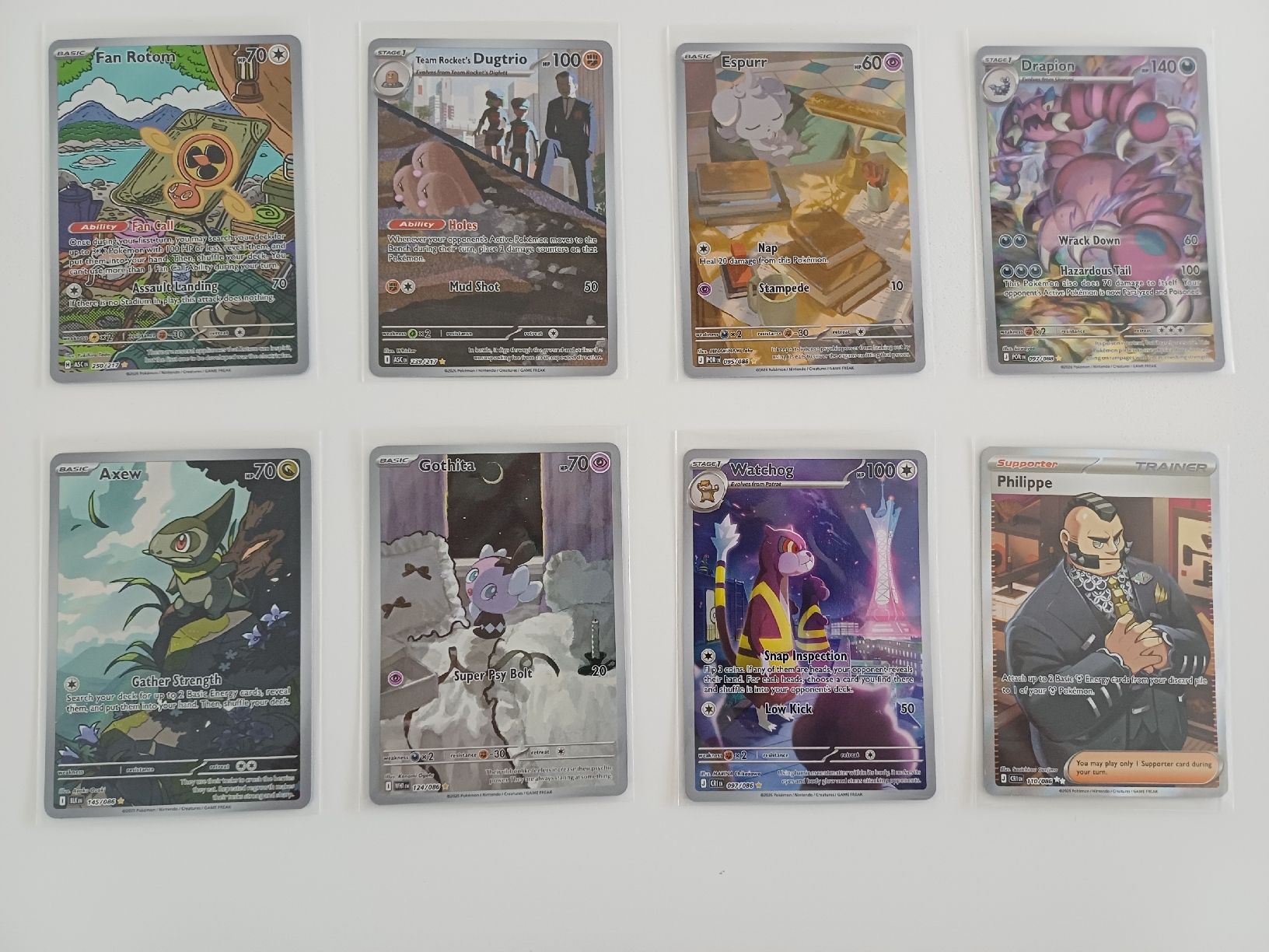 Pokémon Carte collezionabili: 8 Full Art Pokemon Karten diverse Sets – Nuovo (secondo la descrizione) da Wohlen AG venduto da LXFreshK_