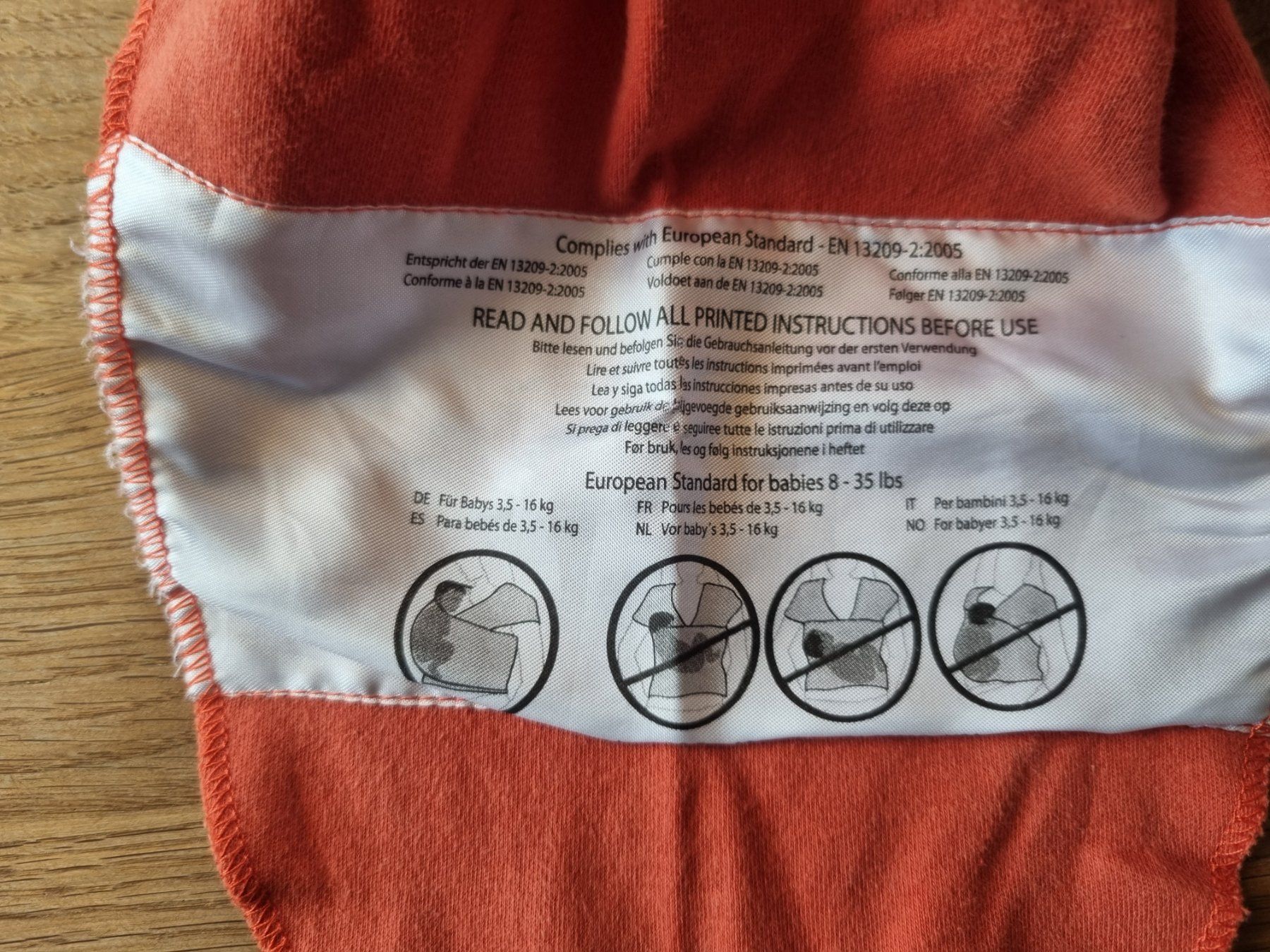 Moby Wrap Porte-bébés ventraux & dorsaux: Tragetuch Moby Wrap – D'occasion à Bülach par LuDe10 2
