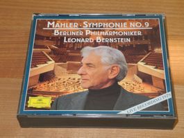 MAHLER: SINFONIE NR 9 - LEONARD BERNSTEIN – DGG - 2 CDs