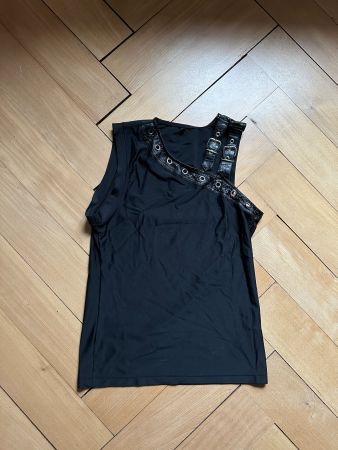 MANTRONIC - Fetisch Tank Top schwarz L
