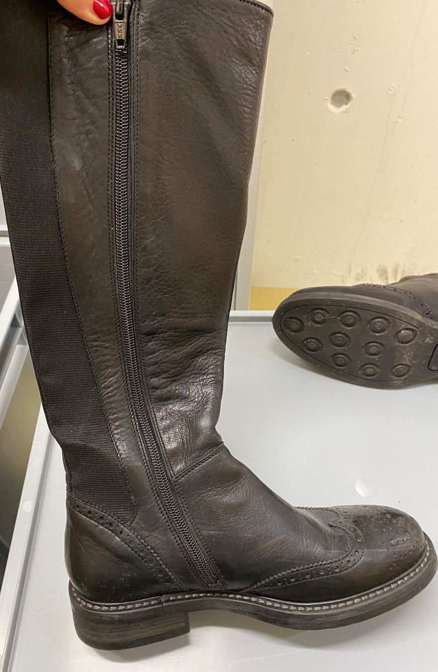 Scarpe da donna: Wunderschöne italienische Lederstiefel – Usato da Winterthur venduto da Ruby_3 2