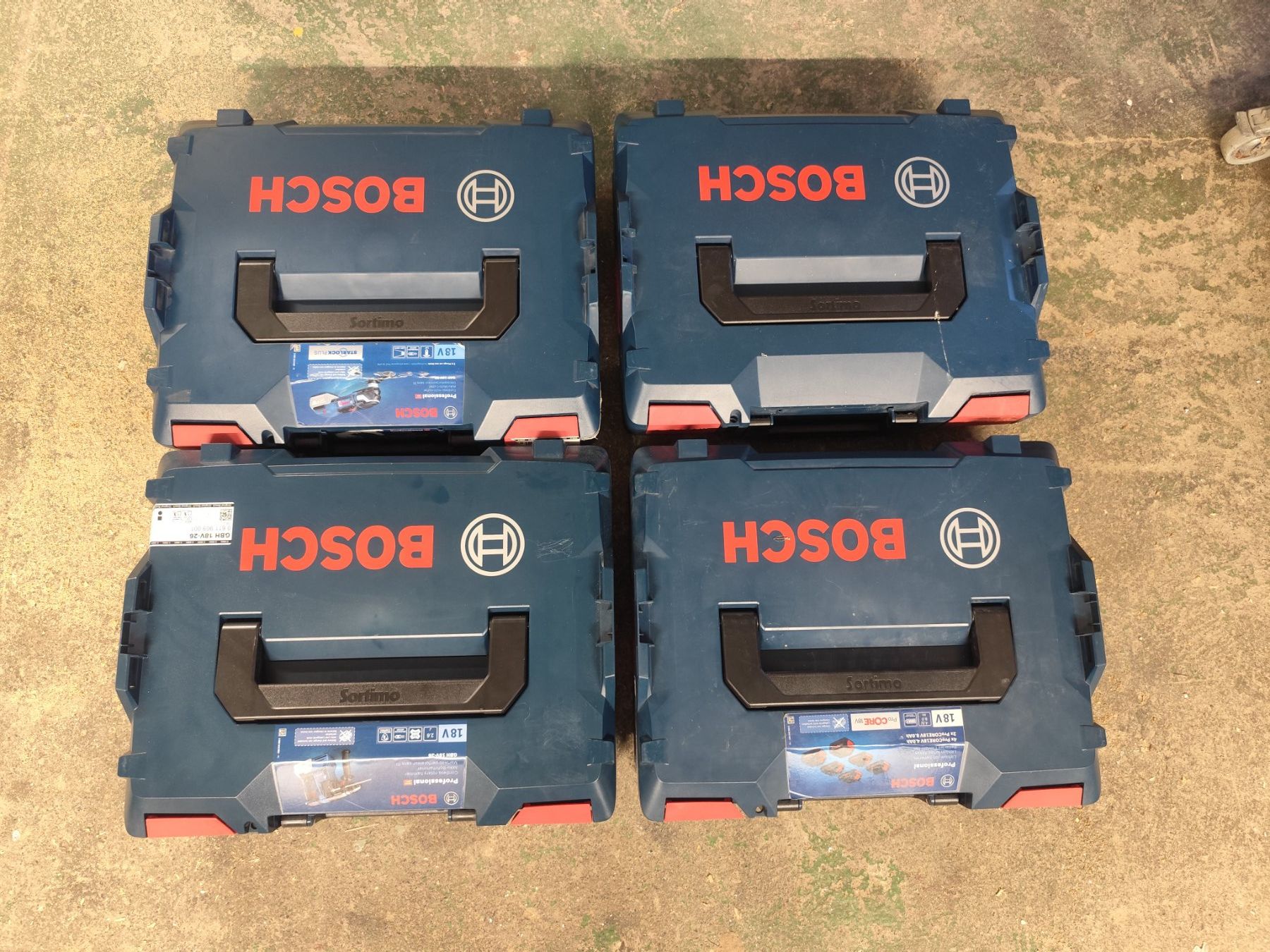 Bosch Tous les outils: 4 Bosch Professional L-BOXX Koffer – D'occasion à Hellbühl par 30R_R30 1