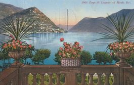 AK Lugano gel. am 6..4.1929