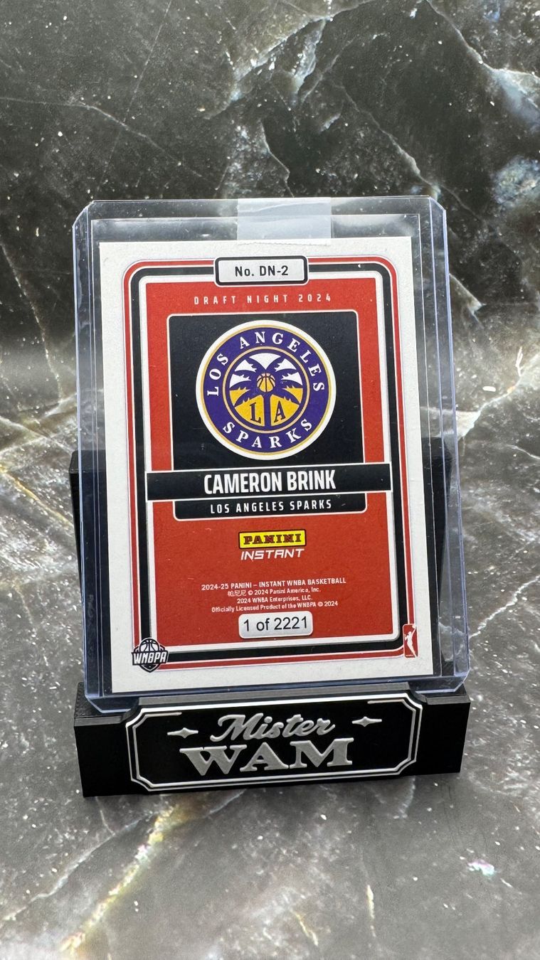 Topps Carte collezionabili: WNBA Cameron Brink 2024 Panini Instant – Nuovo (secondo la descrizione) da Grenchen venduto da marc_wilhelm 1