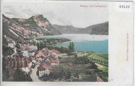 Weesen mit Leistkamm - Litho